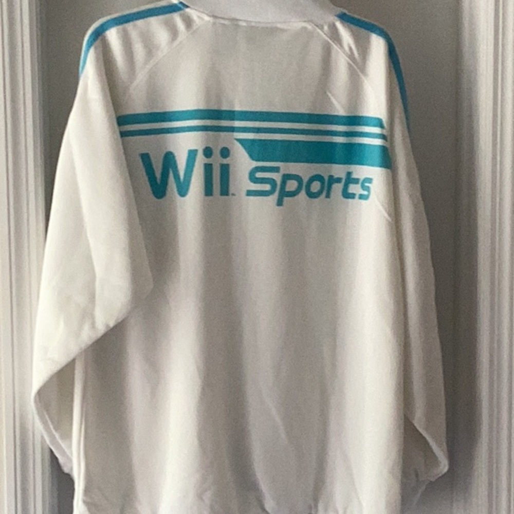 NWT Nintendo Wii Sports Track Jacket Men’s Large - Picture 3 of 4